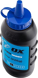 OX Tools OX Pro Chalk Refill 226g Blue view 2