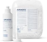 ANAGEL UGEL5000 Ultrasound Gel 5L with 250ml Refill Bottle CE