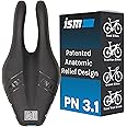 ISM PN Series Padded Road Bike Saddle - Professionally Designed Noseless Bicycle Seat for Road, Time Trial, Triathlon, and Gravel Bikes - Performance Road Bike Seat for Reduced Numbness