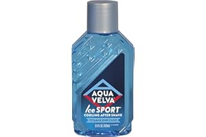 Aqua Velva Cooling Mens After Shave, Ice Sport, Vitamin E and Pro Vitamin B5, Soothes, Cools, and Refreshes Skin, 3.5 Ounce