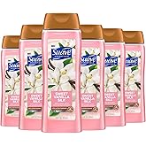 Suave Moisturizing Body Wash Women, Sweet Vanilla with Vitamin E and Aloe Extracts, No Parabens, No Phthalates, 18 Oz (Pack of 6)