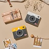 KODAK Mini Shot 3 Retro 4PASS 2-in-1 Instant Camera and Printer White view 9