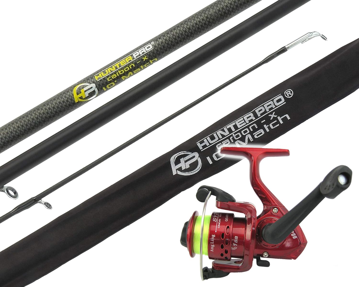 match fishing rod and reel