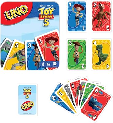 UNO Disney y Pixar Toy Story 5 Juego de Cartas