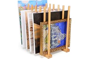YIVIVEN Art Storage Rack, Art Canvas Storage, Artwork Storage, Canvas Rack Art Storage,Canvas Boards Rack,Framed Art Storage, Drawing Board Storage Rack, Art Studio Storage Rack, art storage organizer