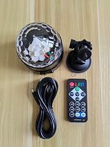LITE WORLD Disco Ball Light LED Mini Colour Stage Light USB DC5V view 8