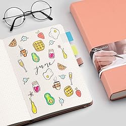 EMSHOI Dotted Notebook - 256 Pages A5 Bullet Dotted