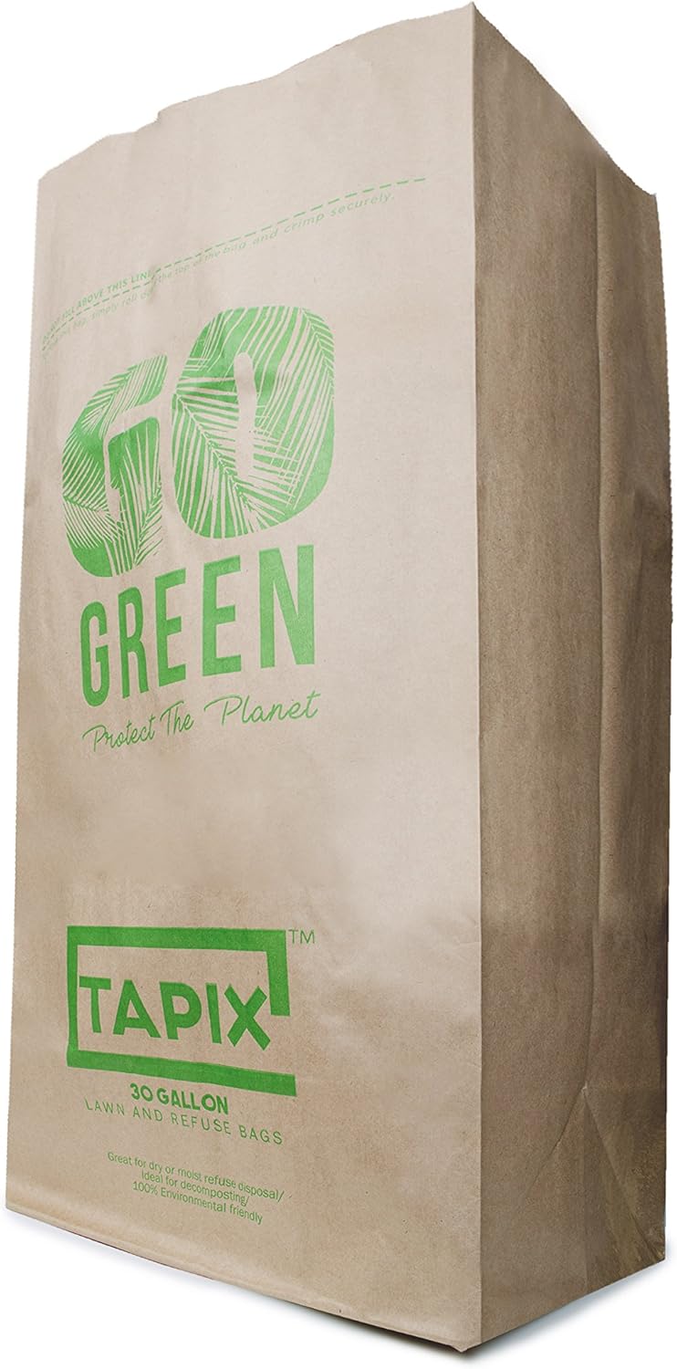 garden waste paper bolsas