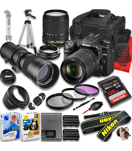 Amazon.com : Nikon D7500 DSLR Camera + Nikon AF-S DX NIKKOR 18