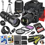 Nikon D7500 DSLR Camera with AF-S DX NIKKOR
