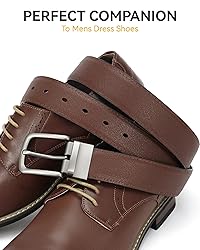 CHAOREN Reversible Belt Men 1 Piece - 1.25" Mens