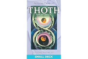 Crowley Thoth Deck (Small Edition): 78-Card Thoth Tarot Deck (Small Edition) by Aleister Crowley, with Egyptian Symbolism, Qabalistic & Astrological ... by Lady Frieda Harris, Includes Booklet