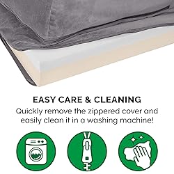 Furhaven Memory Foam Dog Bed for Large Dogs