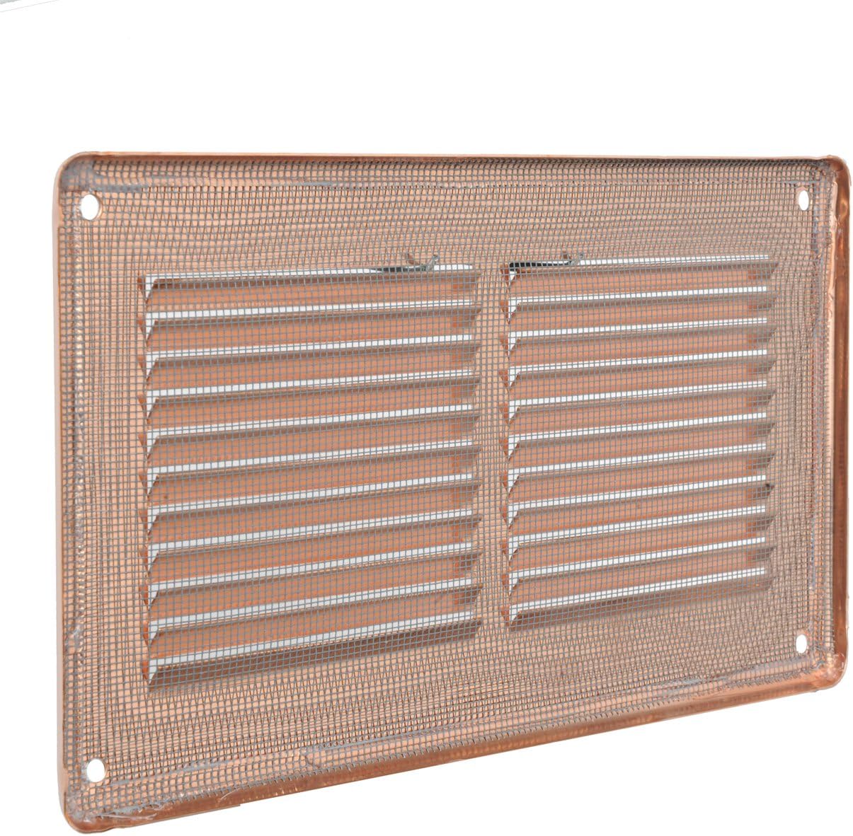 La Ventilazione GRA20R Rectangular Overlay Grille, Copper, 240 x 140 mm, 240x140 mm - Image 5