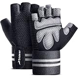 Make Or Break Long Strap Weight Lifting Gloves - High Quality Leather Gym Training Gloves