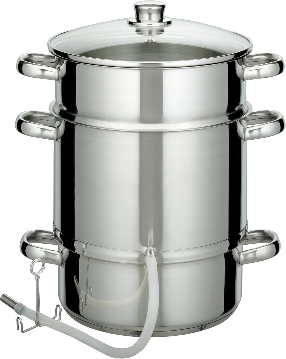 GSW Edelstahl Entsafter 25cm, 25 cm