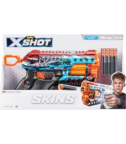 Amazon.com: X-Shot Skins-Griefer (12 Darts)_Graffiti : Toys & Games