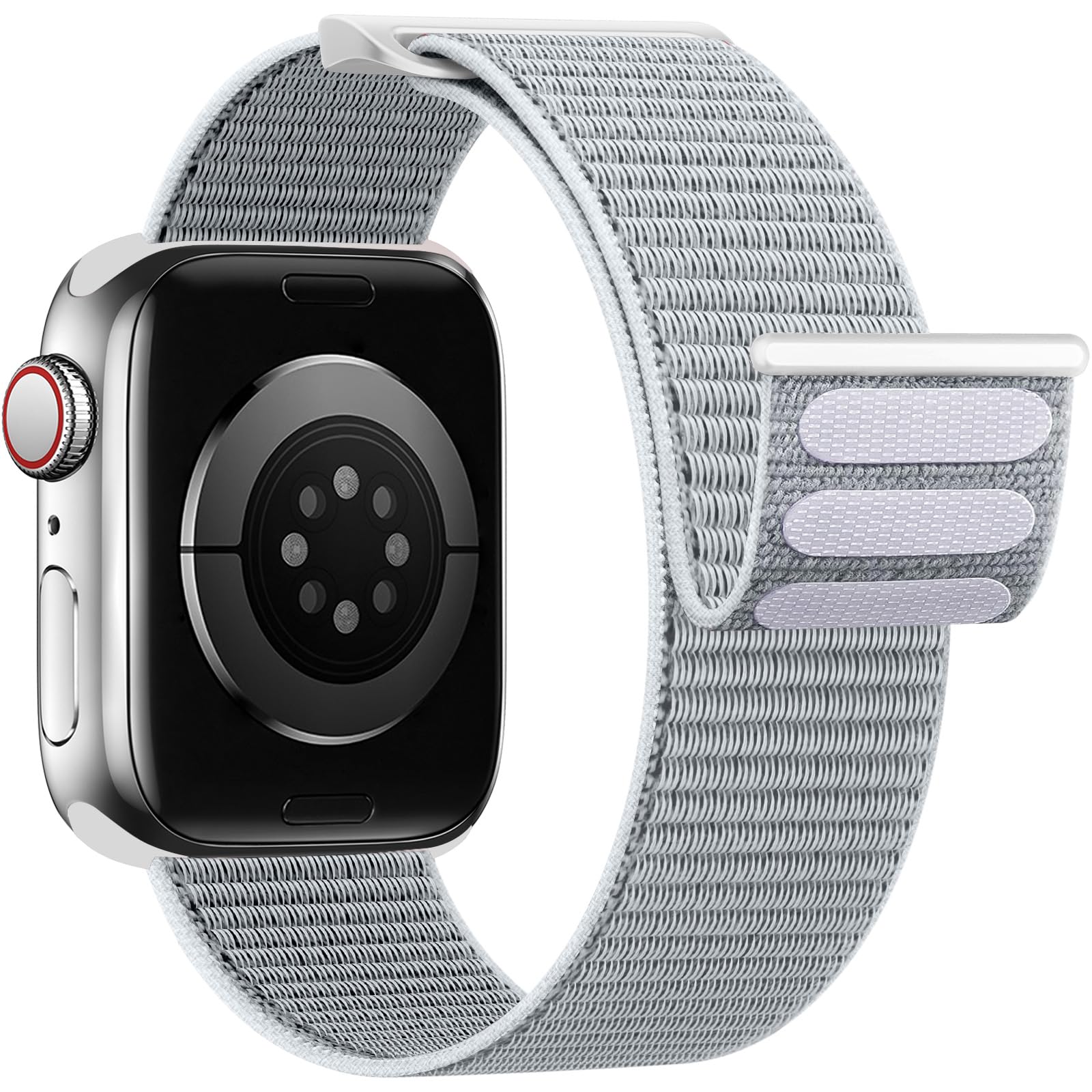 Yoohoo Nylon Straps Compatible with Apple Watch Straps 44mm 45mm 46mm 49mm 42mm(Series 3/2/1) Women Men,Upgraded Soft Nylon Replacement WatchBands for iWatch Series 11 10 9 8 7 6 5 4 3 2 1 SE3 Ultra3
