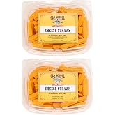 Old School Brand&trade; Traditional Cheese Straws, 6 Ounces (2 Pack) | 100% Real Aged Cheddar | Classic Southern Gourmet Snack