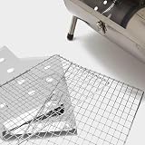 Hi-Gear Stainless Steel Double Sided BBQ, Portable & Compact for Camping view 7