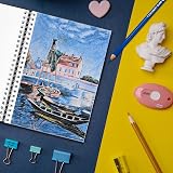 Stationery Island A5 Sketch Pad Hardcover 200GSM 50 Sheets 100 Pages view 5