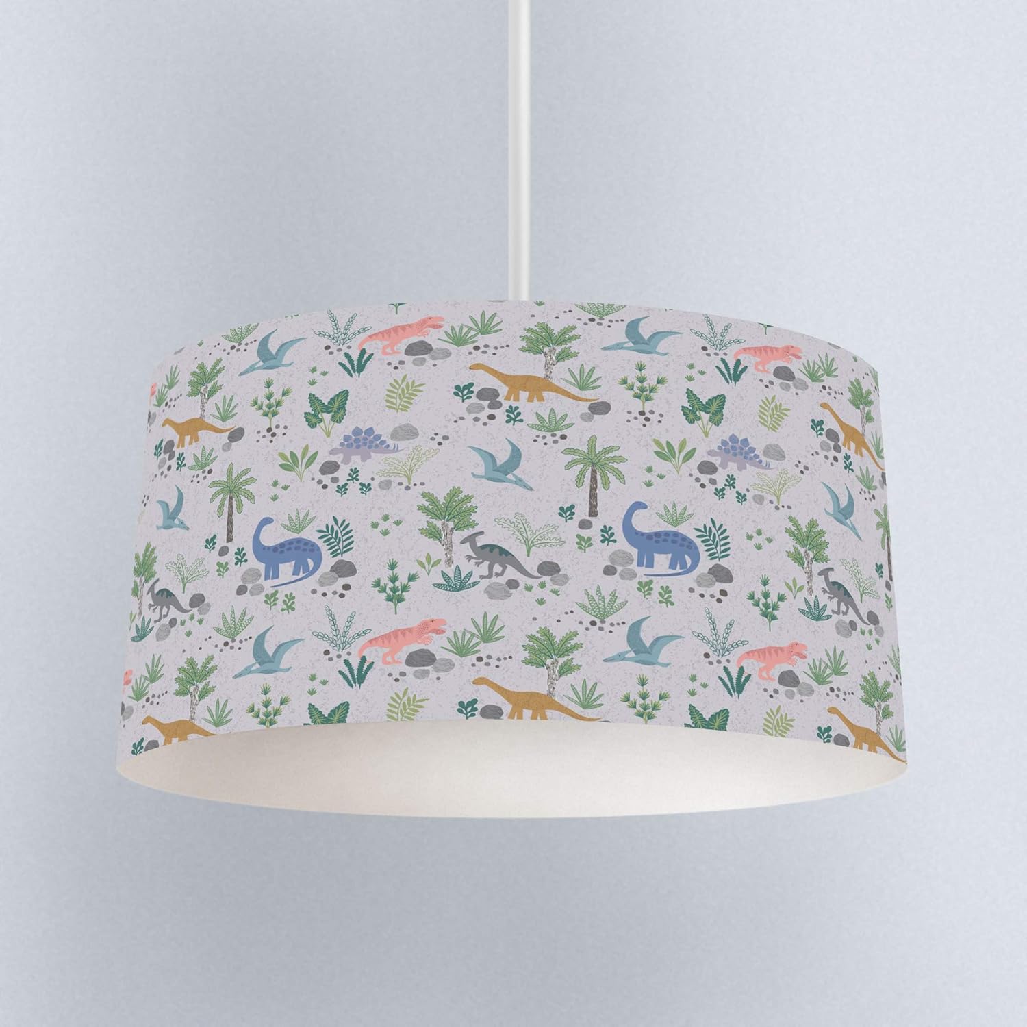 childrens grey lampshade