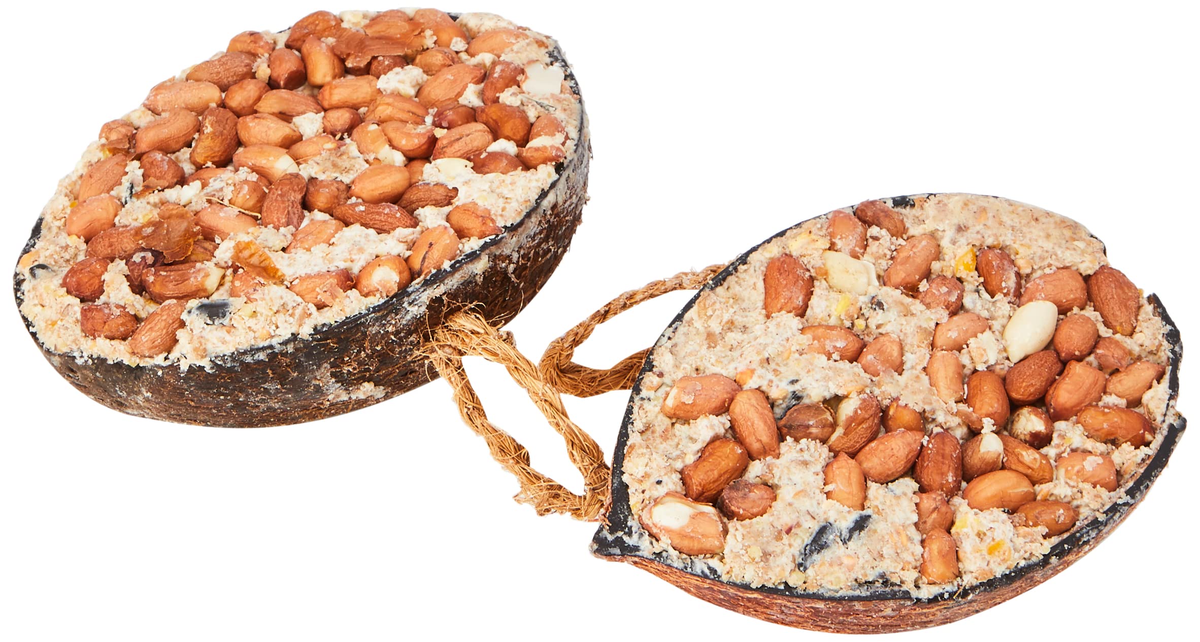 Garden Ting Peanut Coconut Halves Wild Bird Treat - 2 Count
