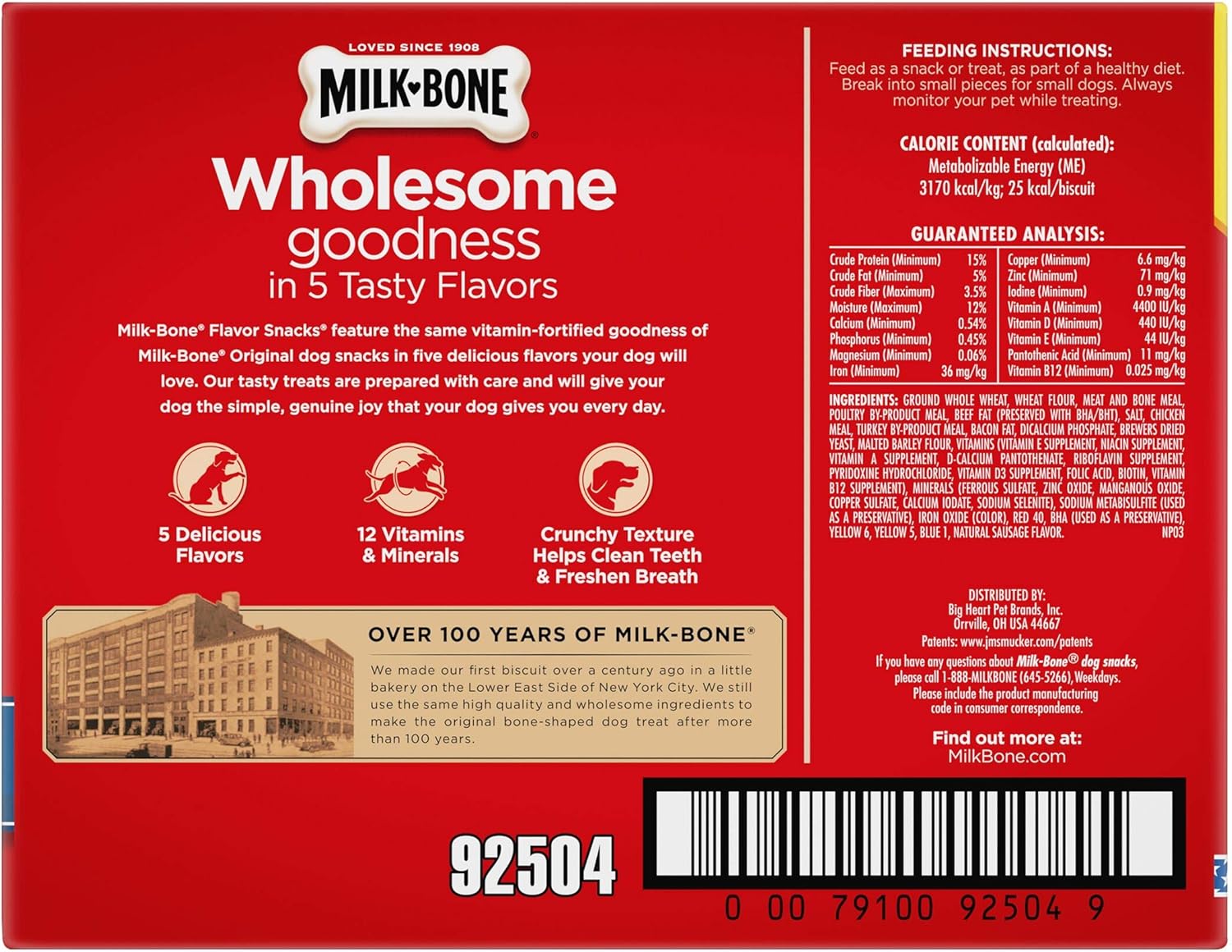 milk bone flavor snacks