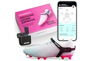 Playermaker 2.0 Smart Soccer Tracker for Cleats, 25+ Technical & Physical Soccer Training Metrics, 12 Month Access to Playermaker Technology App Included, Next-Level Precision Beyond GPS Trackers