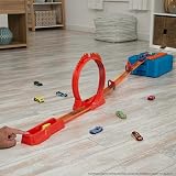 Hot Wheels Track Builder Flame Stunt Pack 16 Parts 1:64 Scale Vehicle HMC04 view 2