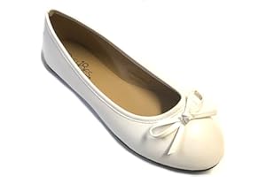 Shoes8teen Womens Ballerina Ballet Flats Shoes Leopard & Solids 14 Colors