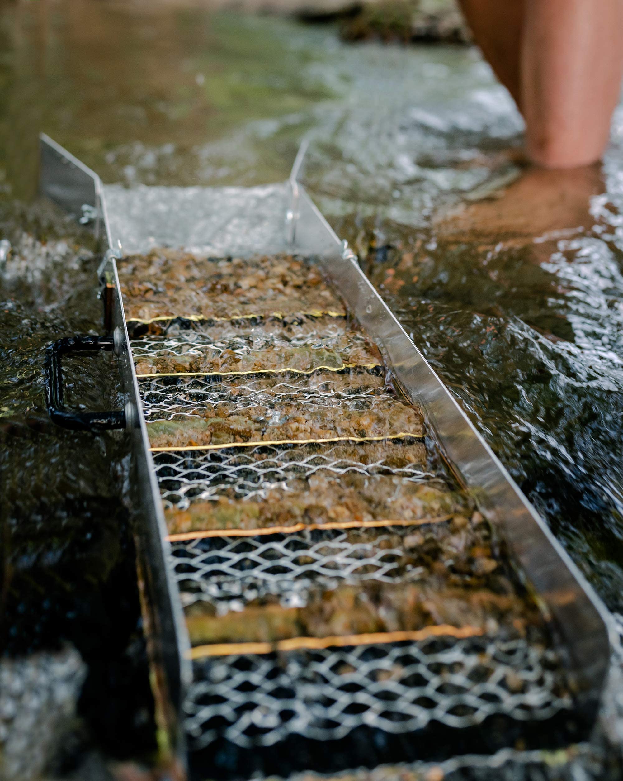 StanSport Sluice Box aus Aluminium, 76,2 cm, silberfarben 2