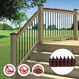 GEEZY Anti Climb Spikes 10x50cm Brown Weatherproof Plastic Fence Deterrent view 9