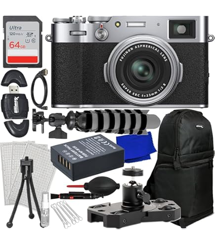 Amazon.com : FUJIFILM X100VI Digital Camera (Black) Bundle +