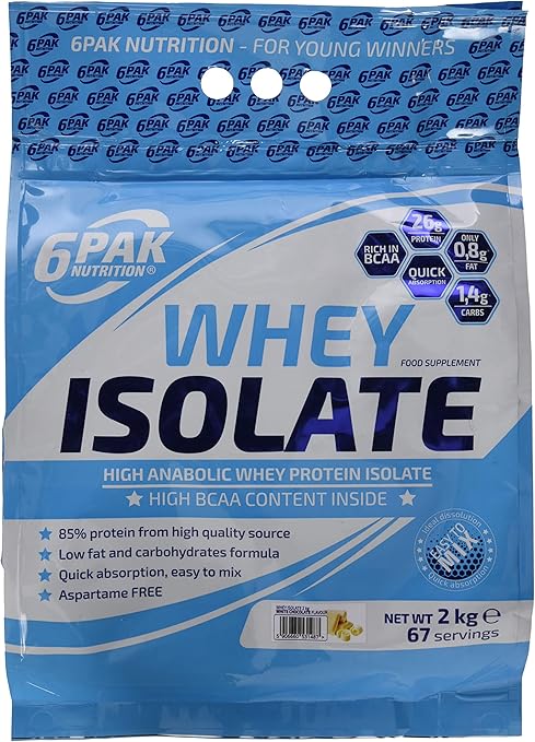 6Pak Nutrition Whey Isolate White Chocolate, 1er Pack (1 x ...
