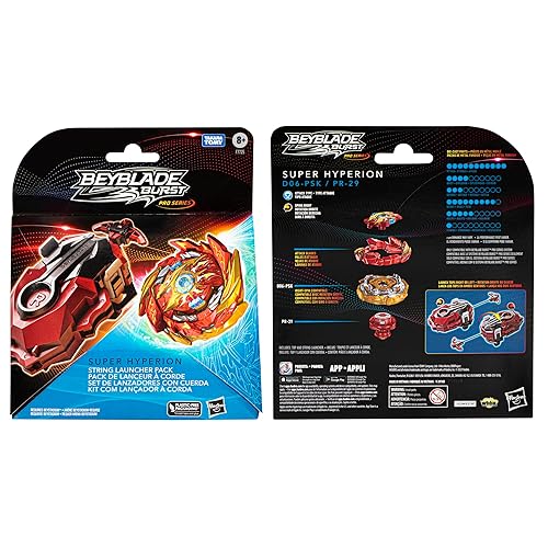 Beyblade Burst Pro Series Super Hyperion String Launcher Pack