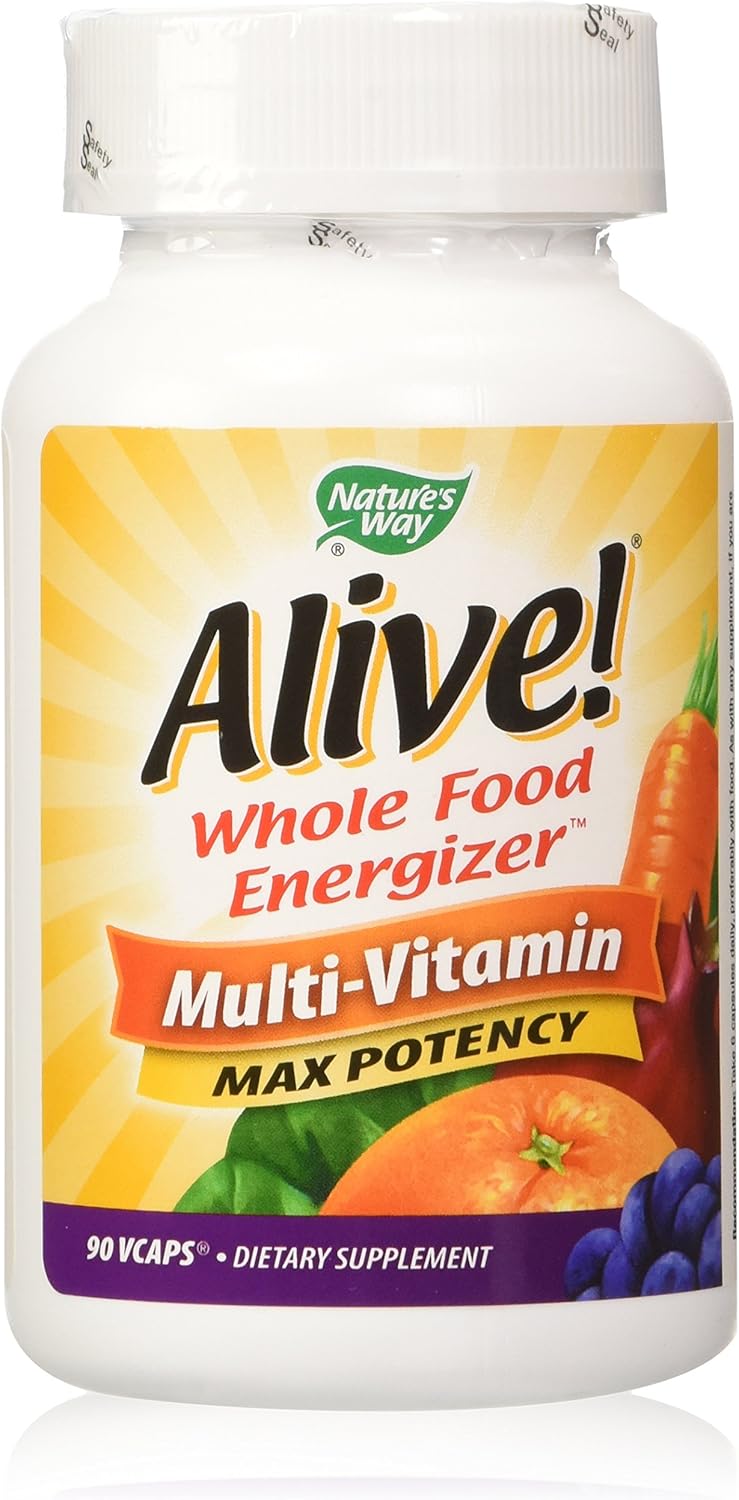 Alive! Max Potency MultiVitamin,, 90 VCAPS Health