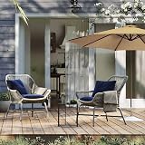 maxant Replacement Parasol Canopy 3m 8-Rib Fabric Cover Garden Umbrella view 9