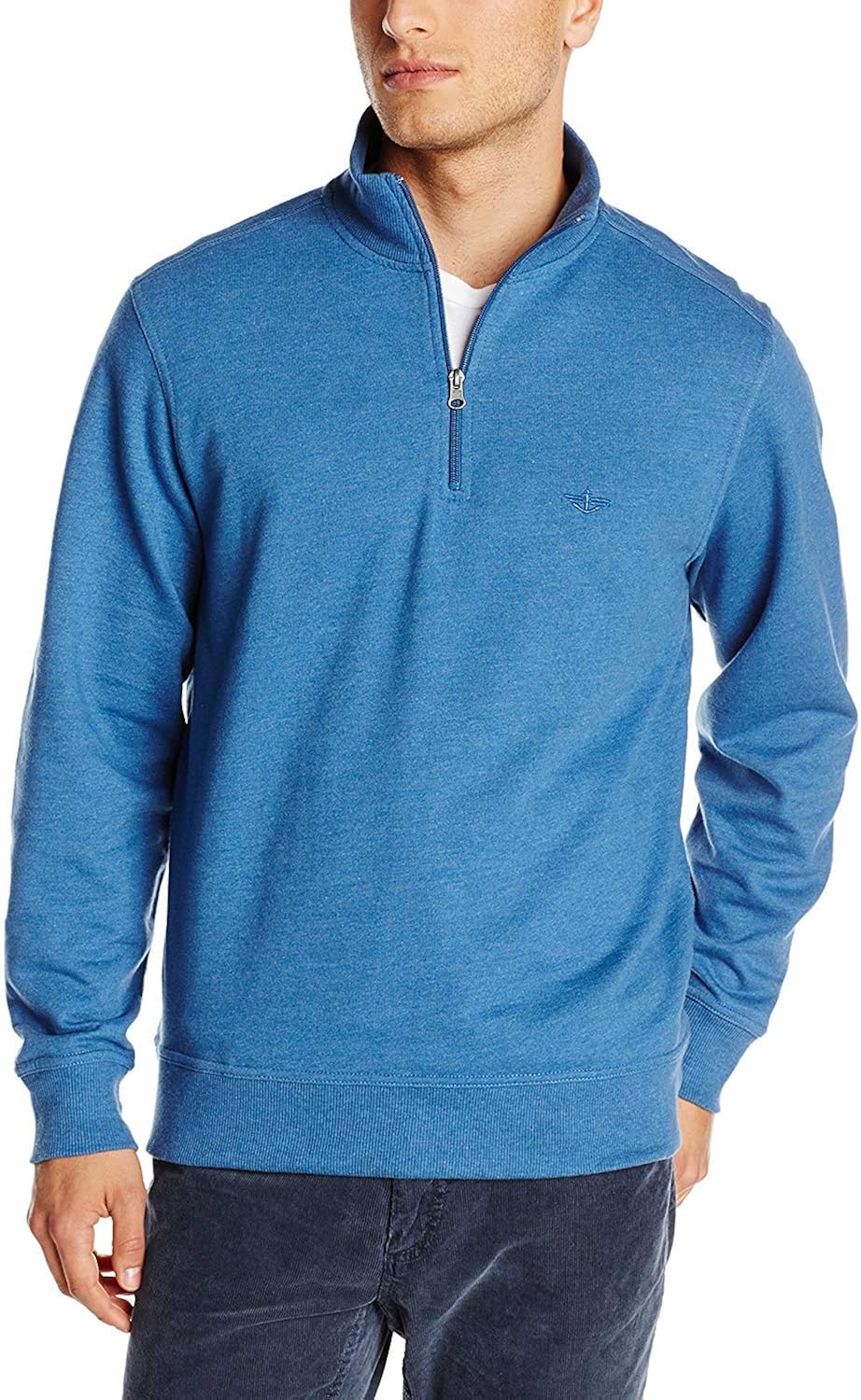 mens long sleeve quarter zip