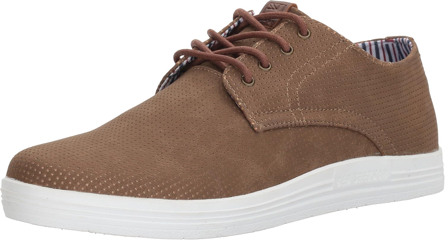 grey linen men's preston dress shoes