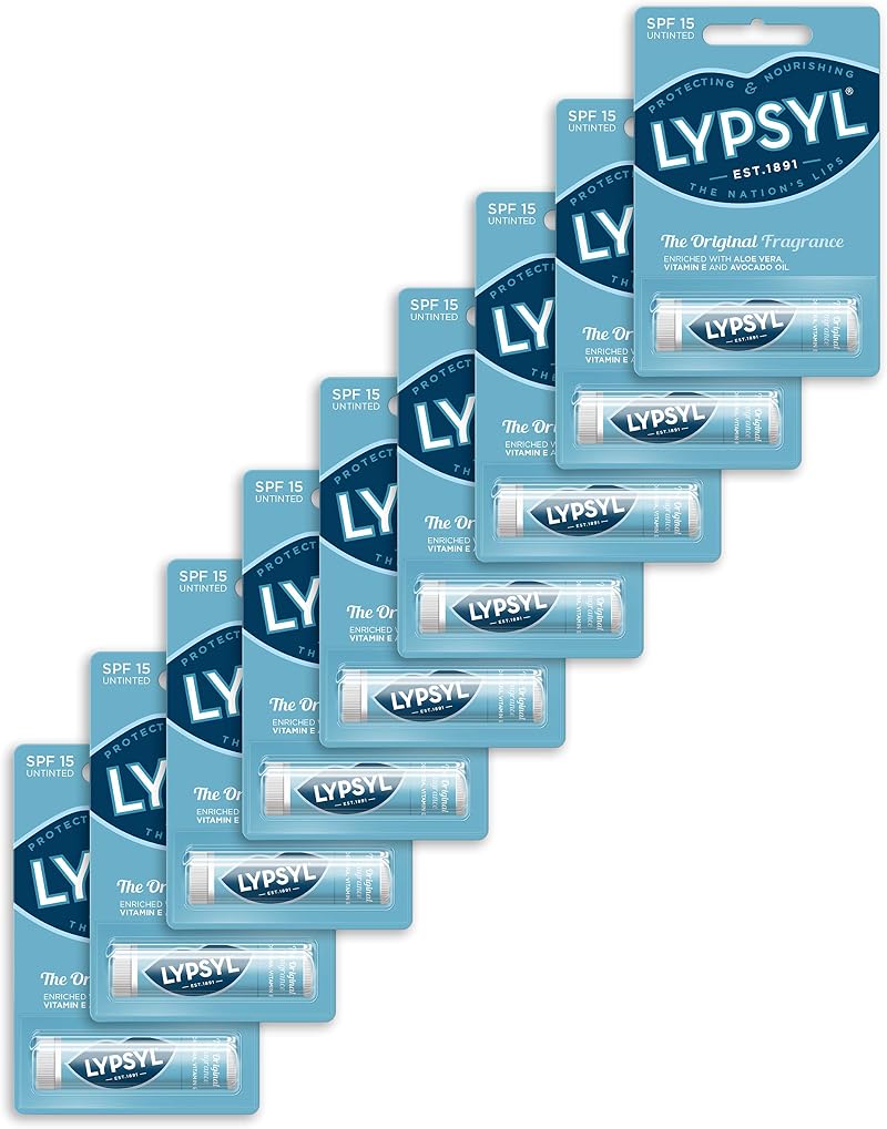 Lypsyl The Original Fragrance Lip Balm Pack of 9