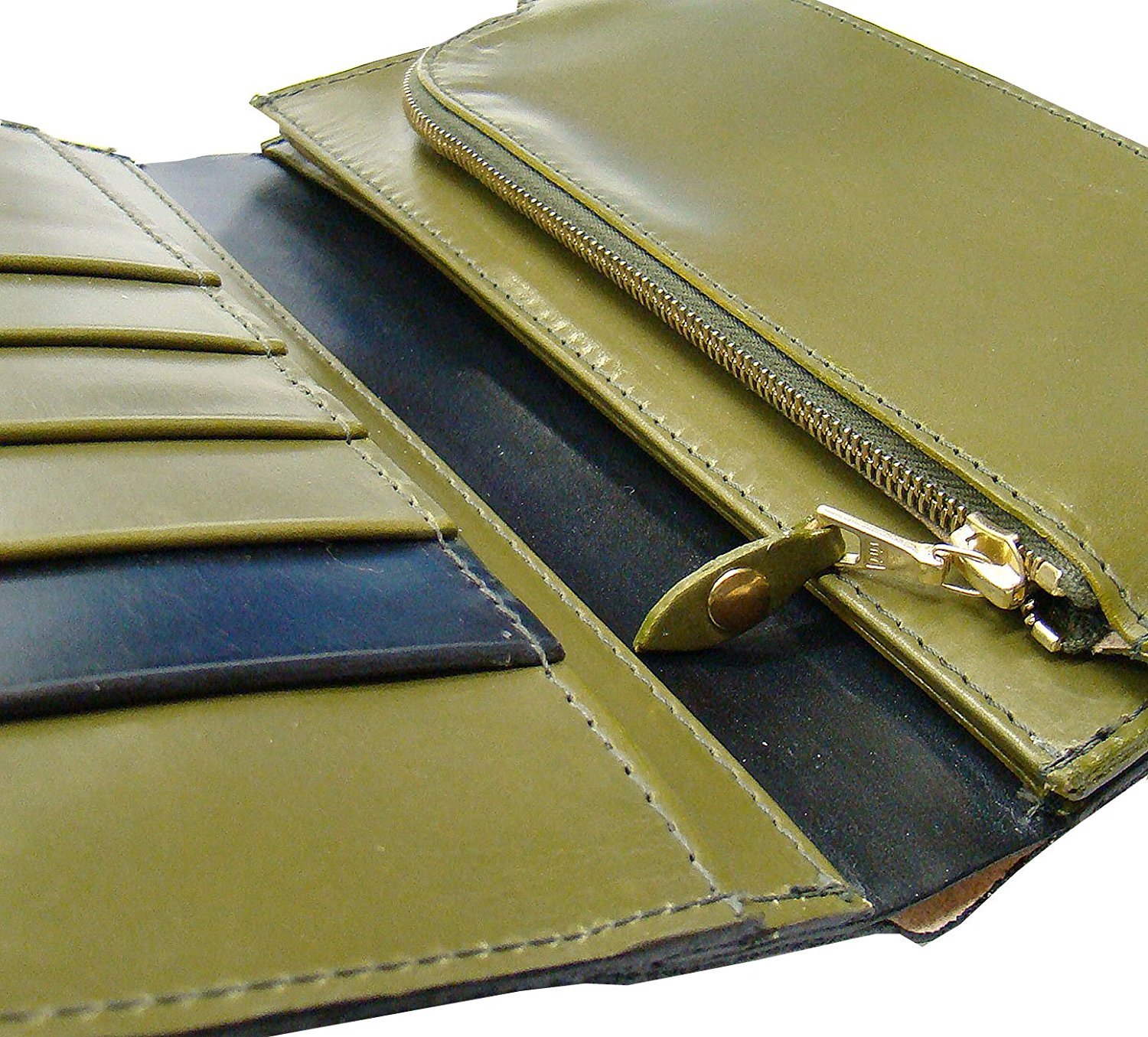 公式店舗 Glenroyal グレンロイヤル 03 6178 Round Long Purse カラー ラウンドファスナー小銭入れ付 ブライドルレザーロングウォレット 日本正規取扱店商品 B0718yp7d2 New Black Hunter Green New Black Hunter Green Studioweb Com