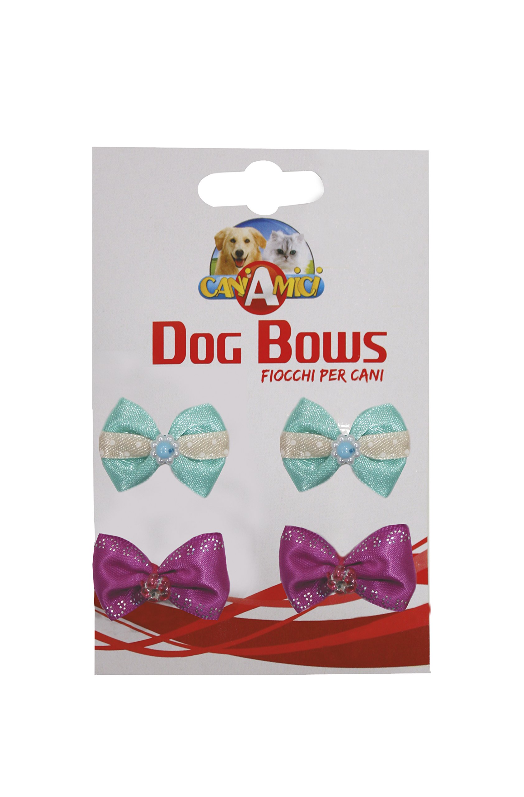 CROCI Bows For Dogs with Clip