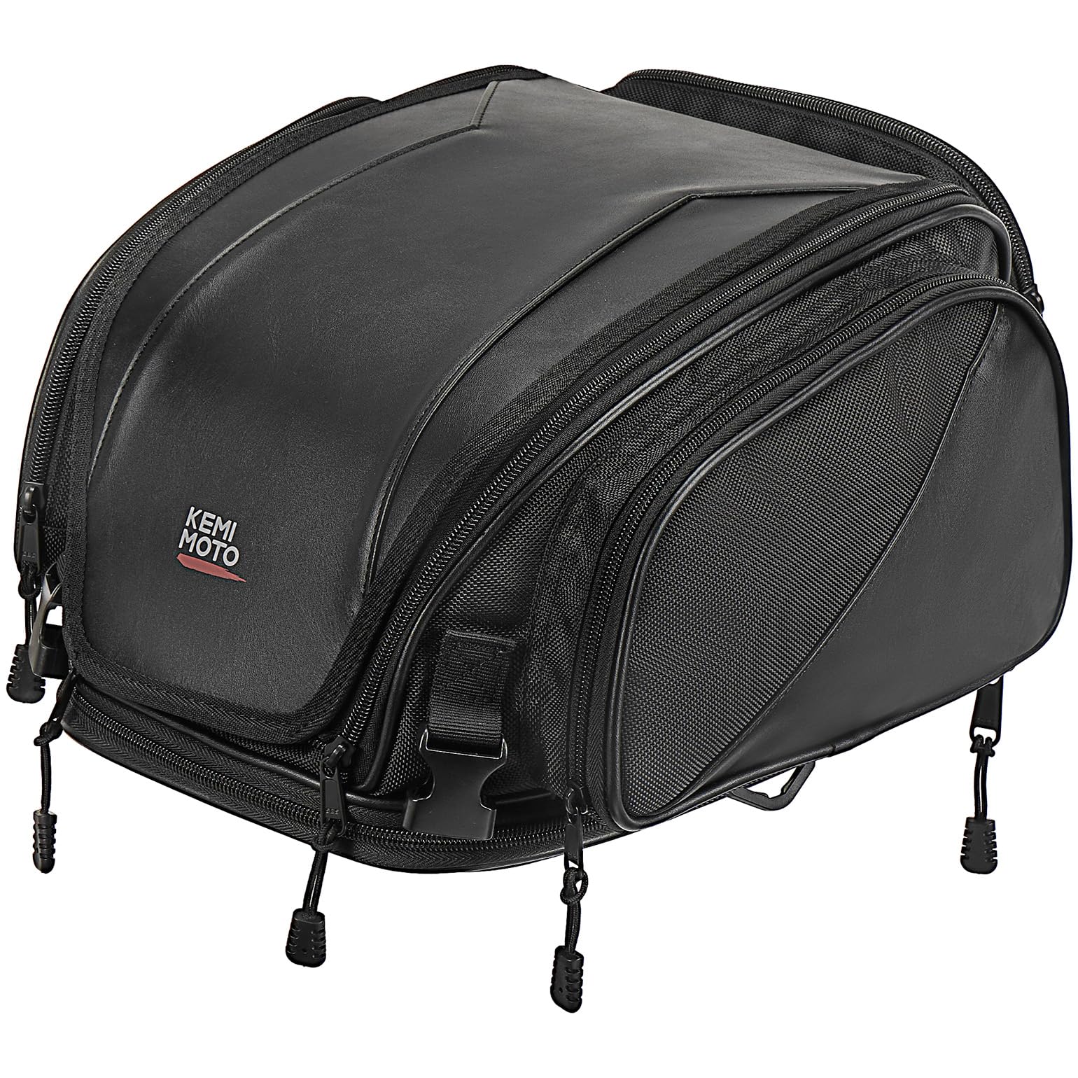 Photo 1 of **********MISSING PARTS*****************DAMAGED*******

KEMIMOTO Motorcycle Tail Bag 18-22L Expandable Sissy bar Motorcycle Luggage Seat Travel Rear Rack Bag Waterproof for Daul Sport Sportster Softail Dyna Touring Shadow Vulcan