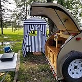 EAGLE PEAK 1.2m x 1.2m Pop-up Changing Room Canopy, Portable Cabana view 7