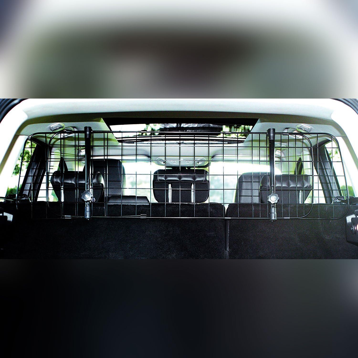 Fifth Gear Universal Car Headrest Mesh Dog Guard Grill Adjustable Pet Safety Barrier