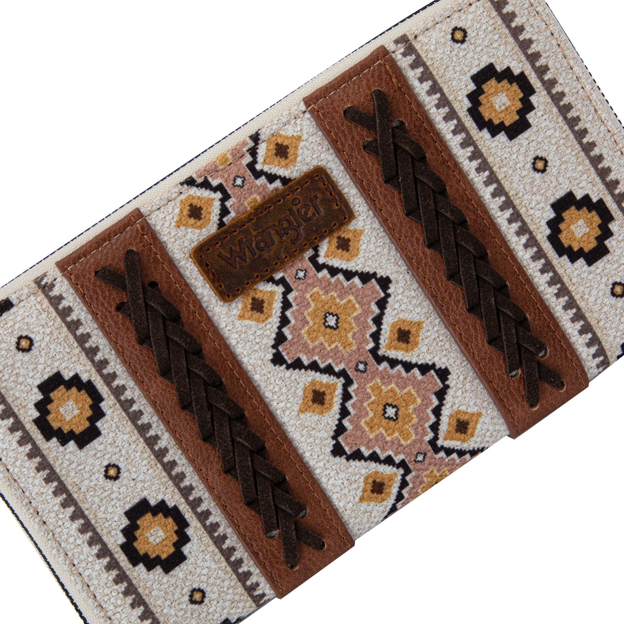 × Wrangler Wristlet Western Wallet Boho Aztec Credit Card Holder for Women