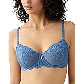 Wacoal Womens Vivid Attraction Unlined Mid Coverage Underwire Bra, 851384