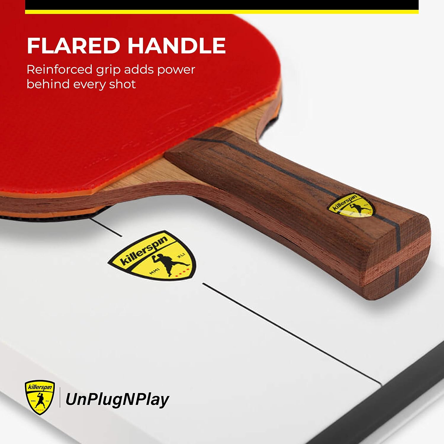 Killerspin Jet 800 Table Tennis Paddle, Professional Ping Pong Paddle, Table Tennis Racket with Carbon Fiber Blade, Nitrx Rubber Grips Ping Pong Balls, Memory Box for Storage – Red & Black : Table Tennis Rackets : Sports & Outdoors