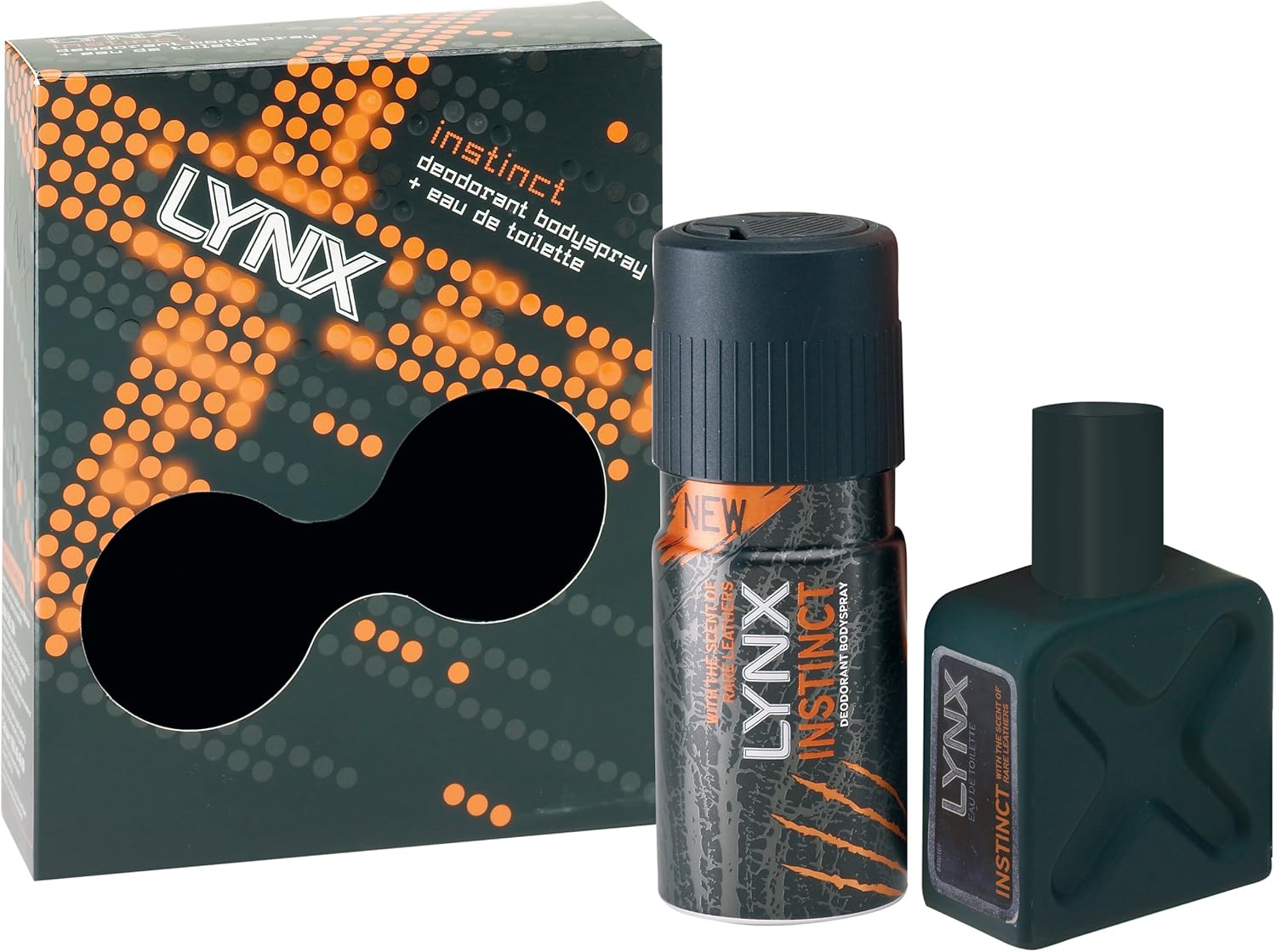 Lynx Instinct Gift Set Containing Eau de Toilette 100ml and Body Spray